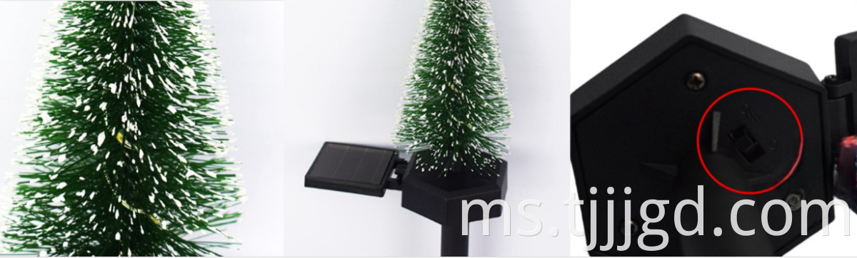 LED Solar Christmas Tree